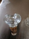 Vintage 1960s Schenley Liquor Glass Whiskey Bottle Decanter with Cork Stopper — photo 2
