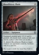 Bloodthirsty Blade - Light Play MTG Commander Legends: Battle for Baldur's Gate