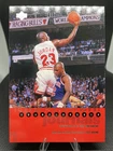1997 Upper Deck Michael Jordan Memorable Moments Oversized Card 3.5x5 Journal 1