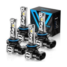 9005 9006 Bulbs Combo, 64,000LM 800 Brighter with Cooling Fan, Plug and Play...