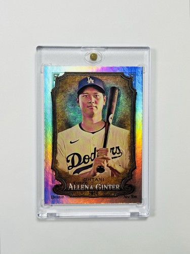 2024 TOPPS ALLEN & GINTER SHOHEI OHTANI #97 CHROME REFRACTOR