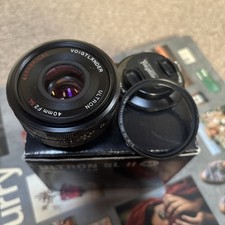 Voigtlander ULTRON 40mm F2 SLII N Aspherical lens for Nikon F