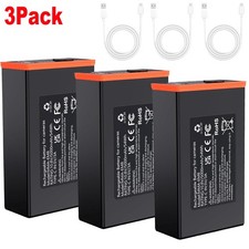 3Pack 5000mAh Battery for Moultrie Cellular Trail Cameras Edge 2/Edge 2 Pro/Edge