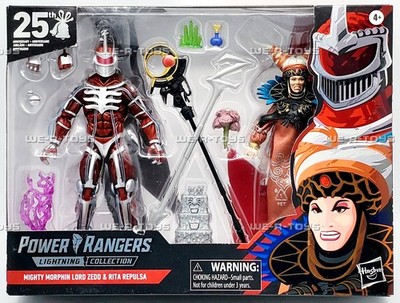 Power Rangers Lord Zedd and Rita Repulsa Lightning Collection