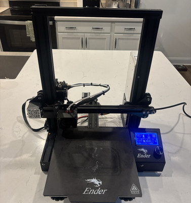 Creality Ender-3 Pro 3D Printer, FDM, USB, Heated Build Plate, 220x220x250mm