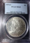 1878-S Morgan $1 – PCGS MS62