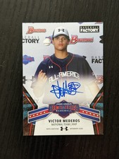 2023 Bowman Chrome #UAN-13 Victor Mederos Under Armor All-America Game Auto