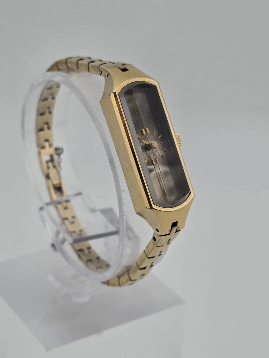 Seiko Gold Plated Band Mechanical (Manual) Wristwatches for sale