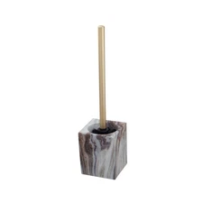 Elle Décor Square Toilet Bowl Brush in Agate - 4.09" x 3.86" Agate 4.09" x 3.86"