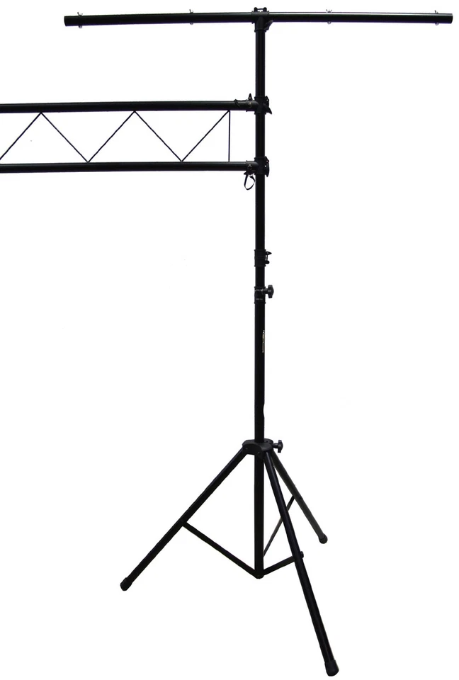 Pro Audio DJ Portable Light Lighting Fixture T Bar Stands 10Ft Truss Package - Image 3 of 4