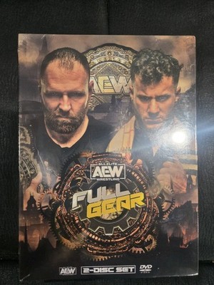 AEW Full Gear 2022 DVD 2 Disc Set  Sealed. Brand New Sealed (NOVEMBER 19TH 2022)