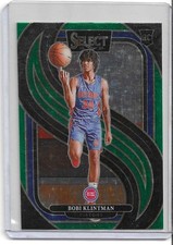 2024-25 Panini Select #190 Bobi Klintman Green Stars Prizm