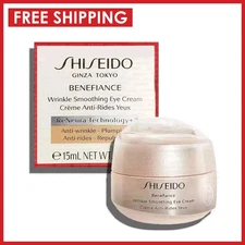 New Shiseido Benefiance Wrinkle Anti-Aging Smoothing Eye Cream 15 ml
