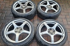 17inch x 7 ALLOY WHEELS - MK1 MK2 MAZDA MX5 NA NB - 1989 to 2005 - 4 x 100