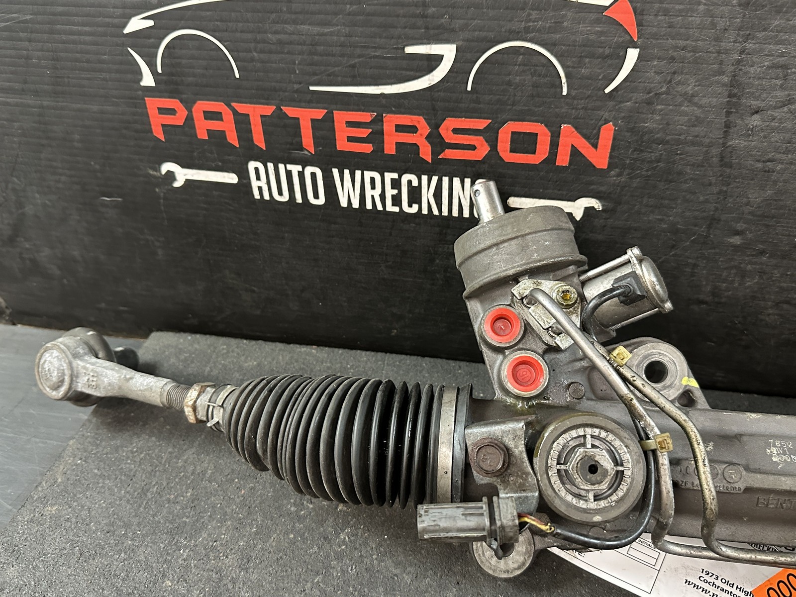 03-11 BENTLEY CONTINENTAL POWER STEERING GEAR RACK & PINION 3W1422071B