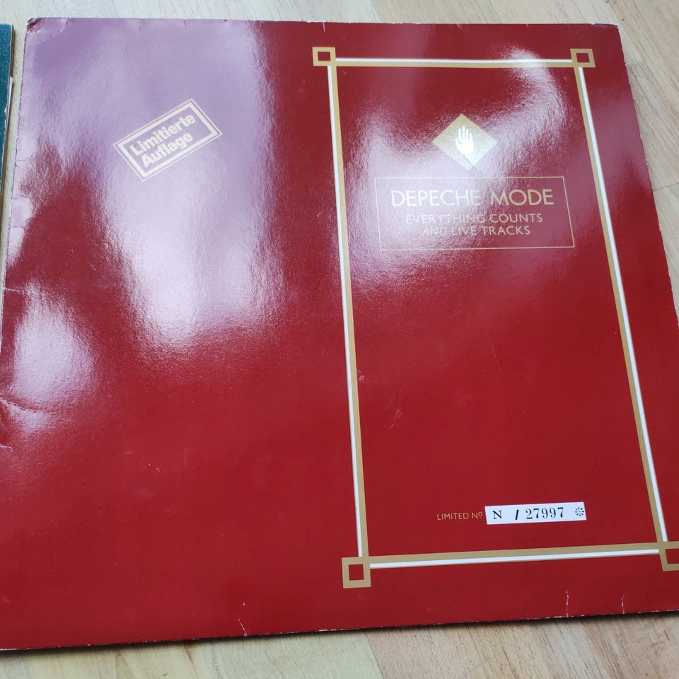 DEPECHE MODE LIMITED ♫ Vince Clark ♫ Dave Gahan Martin Gore Andy Fletcher ♫  LP Foto 3 de 4