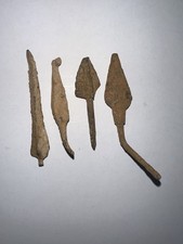 Ancient Roman Arrowheads Lot Of 4