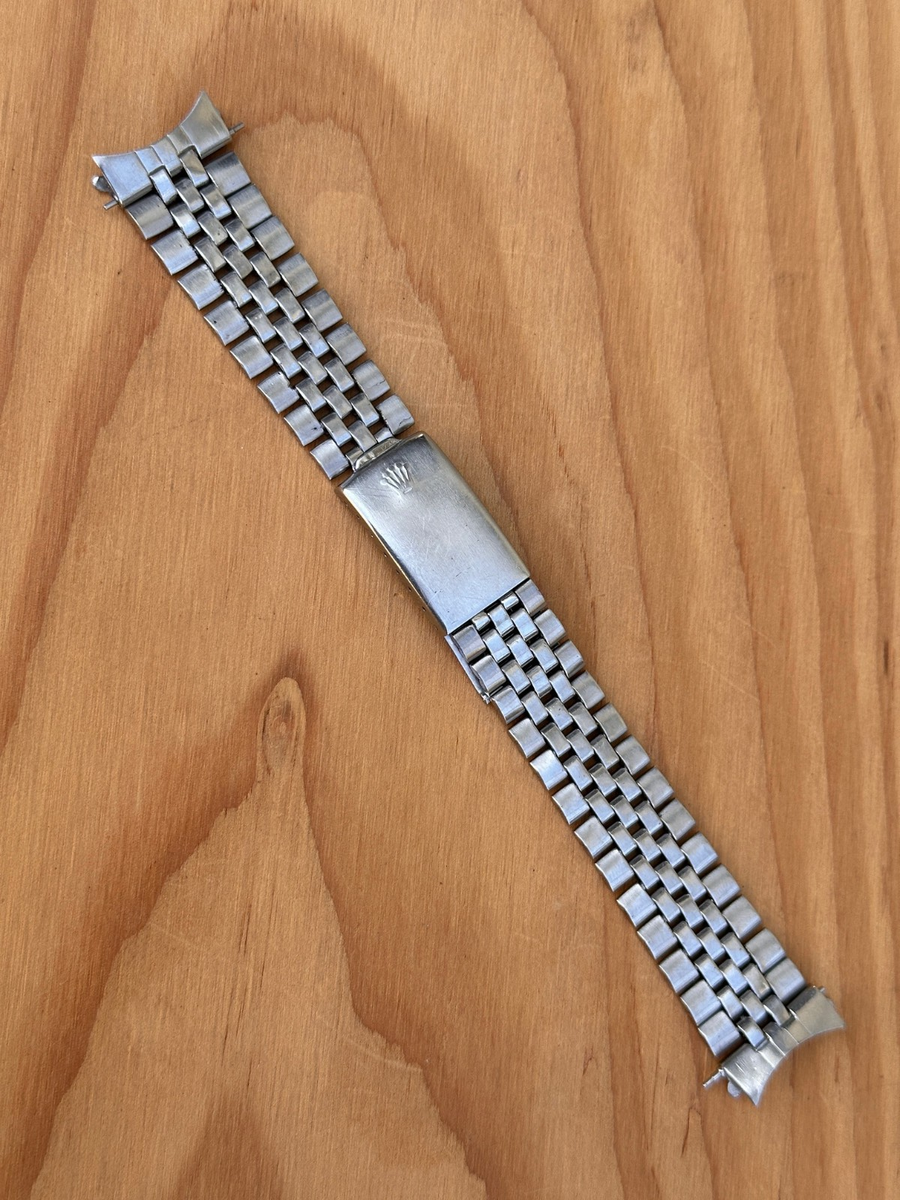 Vintage Rolex Jubilee Watch Bracelet 6251H 20MM With 55 End Links