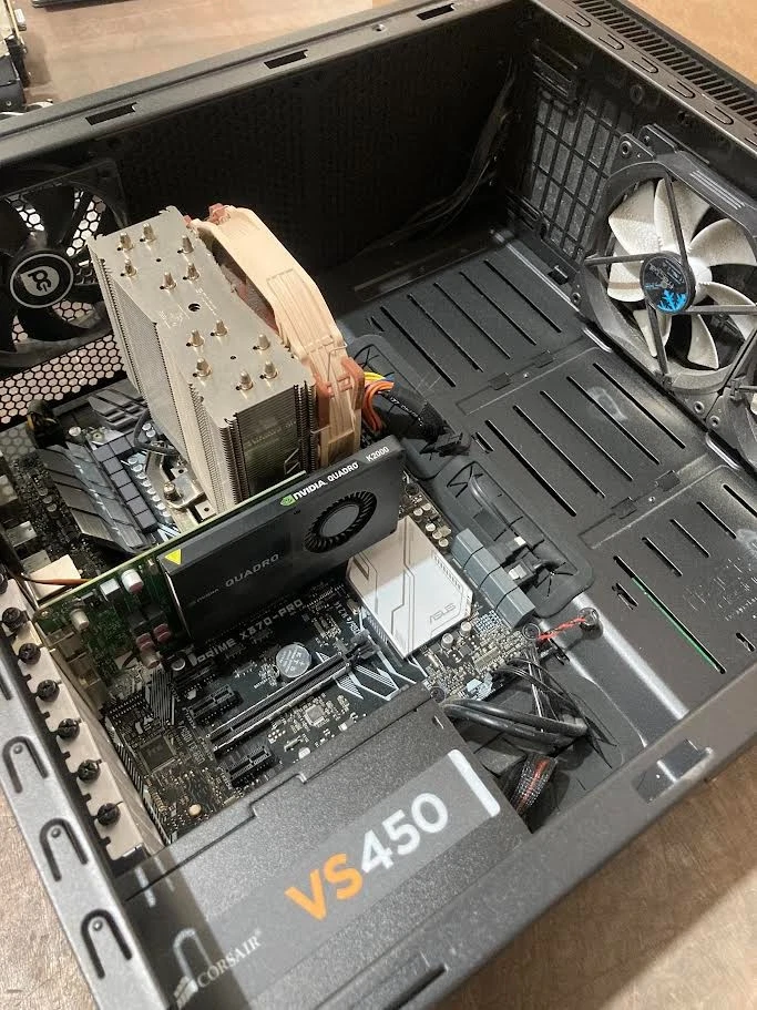 Gaming PC Ryzen 7 1800X / 32GB DDR4 / 1TB NVMe / 2TB HDD / Nvidia K2000 / ASUS - Image 4 of 4