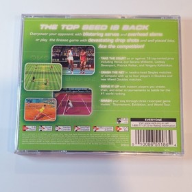 SEGA Tennis 2K2 Dreamcast NTSC-U/C E Rated 2001 Manual Multiplayer