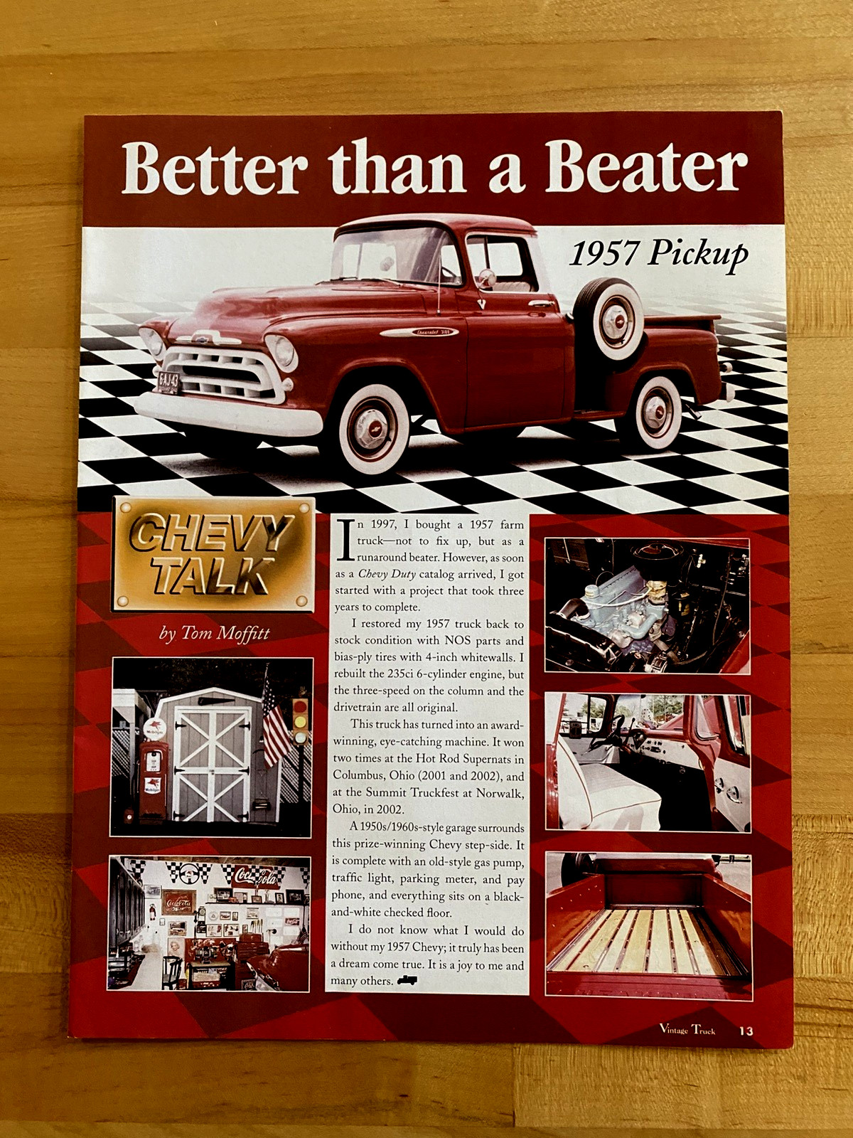 2004 Print Article 1957 Chevrolet Pickup Better Than A Beater