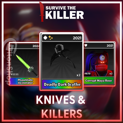 #ad #ad Survive The Killer Items amp; Killers $59.99