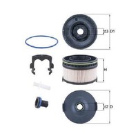 Kraftstofffilter FüR Mercedes CLS C257 2.0 2.9 17 Bis 26 Mahle 6540920200 Neu