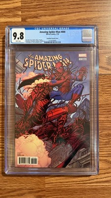Amazing Spider-Man #800 CGC 9.8 Bradshaw Variant Marvel Anniversary Key