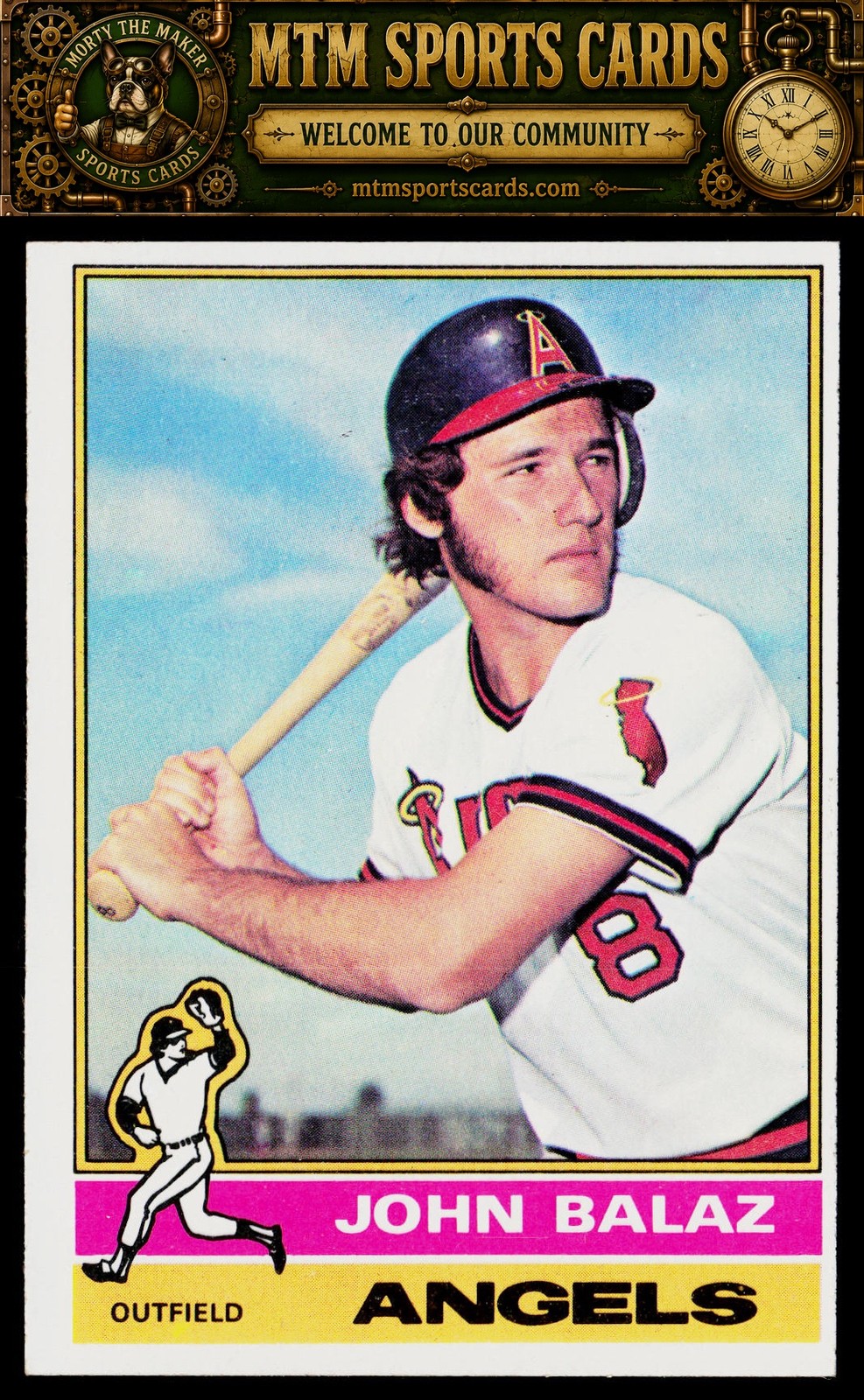 1976 Topps #539 John Balaz