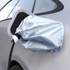EV Charger Plug Port Cover, Waterproof Outdoor Electric Car Charger Plug Cover R