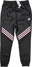 Adidas Crazy Warm Pants / Joggers  - NWT Mens 2XL Black / Multi - #47582-H9