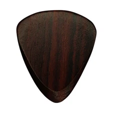 Rosewood Guitar Or Bass Pick - 3.0 mm 351 Wedge Shape - Handmade Exotic Plectrum