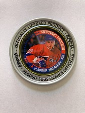 1996-97 KATCH MEDAILLON SILVER HOCKEY NHL  VLADIMIR MALAKHOV  # 76
