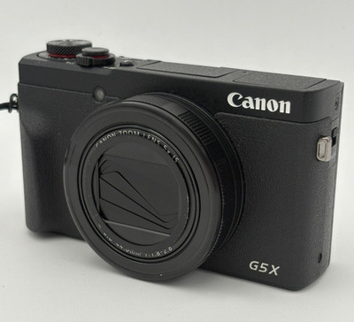 Canon PowerShot G5 X Mark II Compact Camera + Batteries - Micro SD Card