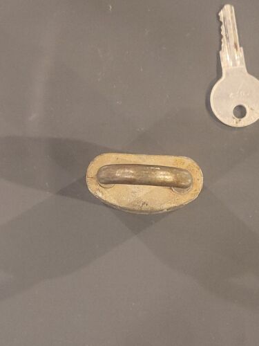 Lucchetto Slaymaker vintage con chiave - Foto 2 di 7