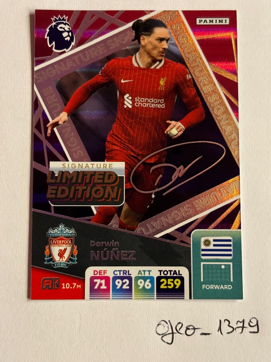 Premier League 絵画 Panini Adrenalyn Premier League 2025 24/25 LIMITED CARDS | eBay