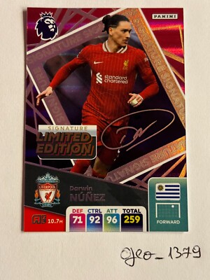 Panini Adrenalyn Premier League 2025 24/25 LIMITED CARDS | eBay UK