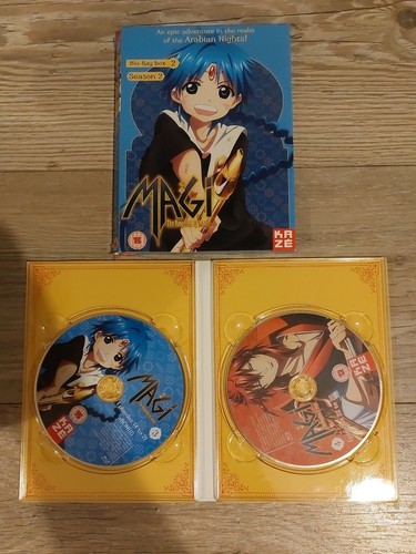 Magi The Kingdom of Magic Season 2 Part 2 Blu-Ray 2015 Koji Masunari KAZE Japan - Bild 4 von 4