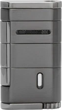 Xikar Allume Single Flame Cigar Lighters, Gunmetal