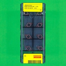 SANDVIK DCMT 07 02 02-MF  1125  Wendeschneidplatten 10 St&uuml;ck NEU
