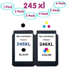 BJ PG-245XL CL-246 XL Black Color Ink Cartridge for Canon Pixma Printer