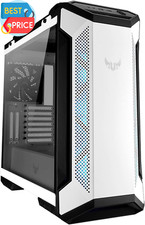 TUF Gaming GT501 White Edition Mid-Tower Computer Case for up to EATX Motherboar