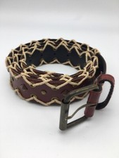 Unbranded Limited Woven Belt Brown