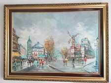 Dipinto,Quadro,Opera Arte,Painting artist Antonio De Vity Parigi