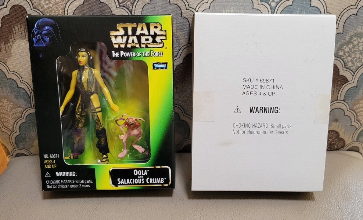 Vintage Star Wars Mail Away Oola & Salacious Crumb #69871