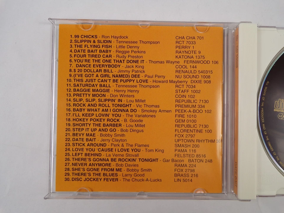 Date Bait Buffalo Bop There's Gonna Be Rockin Tonight CD #18 — 第 4/4 张图片