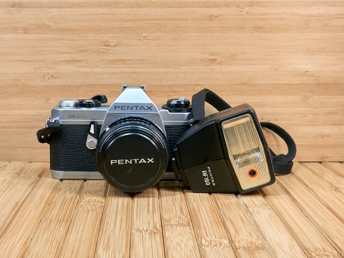 Pentax MG 35mm SLR Film Camera, SMC Pentax-M 50mm F2 lens
