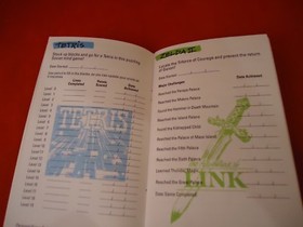 Nintendo Power Game Keeper Info File Phone Book TMNT Mario Batman Zelda II NES B