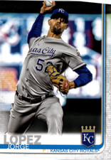 5 CARD LOT - 2019 Topps - Jorge Lopez #651