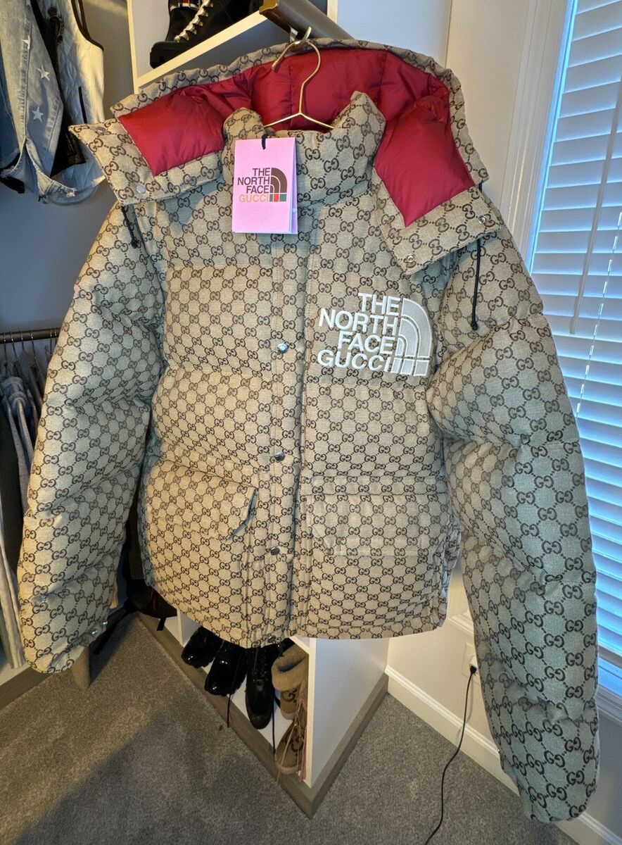 RARE* Gucci x The North Face Puffer Jacket -RED | eBay RARE* Gucci x The North Face Puffer Jacket -RED | eBay